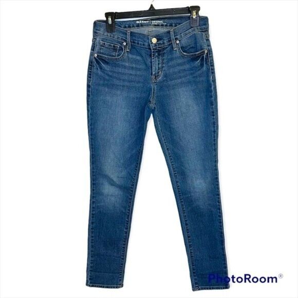 Old Navy Women’s Original Mid Rise Skinny Jeans Size 2 Short - Picture 1 of 4